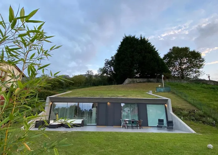 La Casa De Hierba - Casa De Campo De Diseno Con Jardin Y Wifi Cerca De Las Playas De Llanes